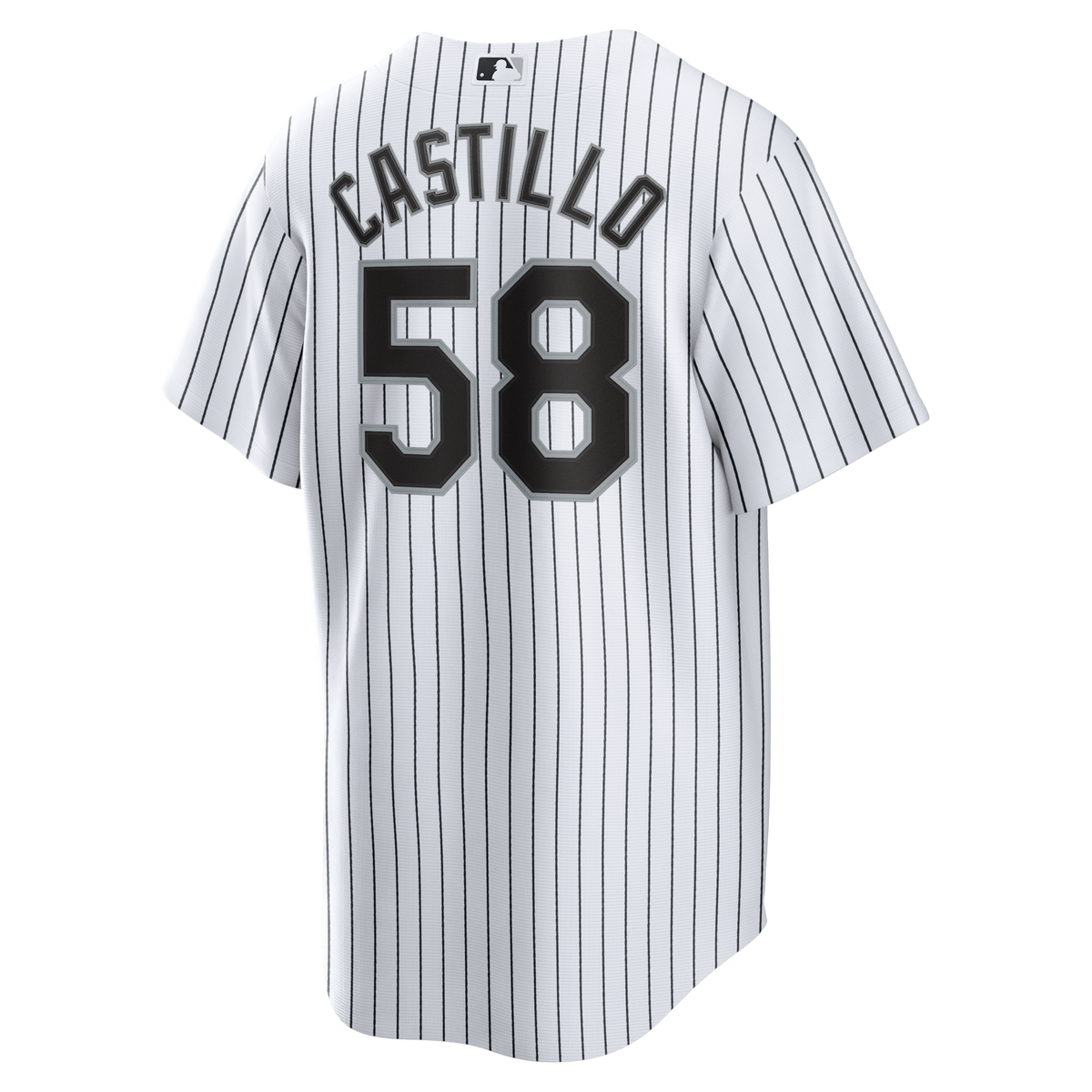 Chicago White Sox Luis Castillo White Home Replica Jersey product image 4, provided for visual reference and product detail