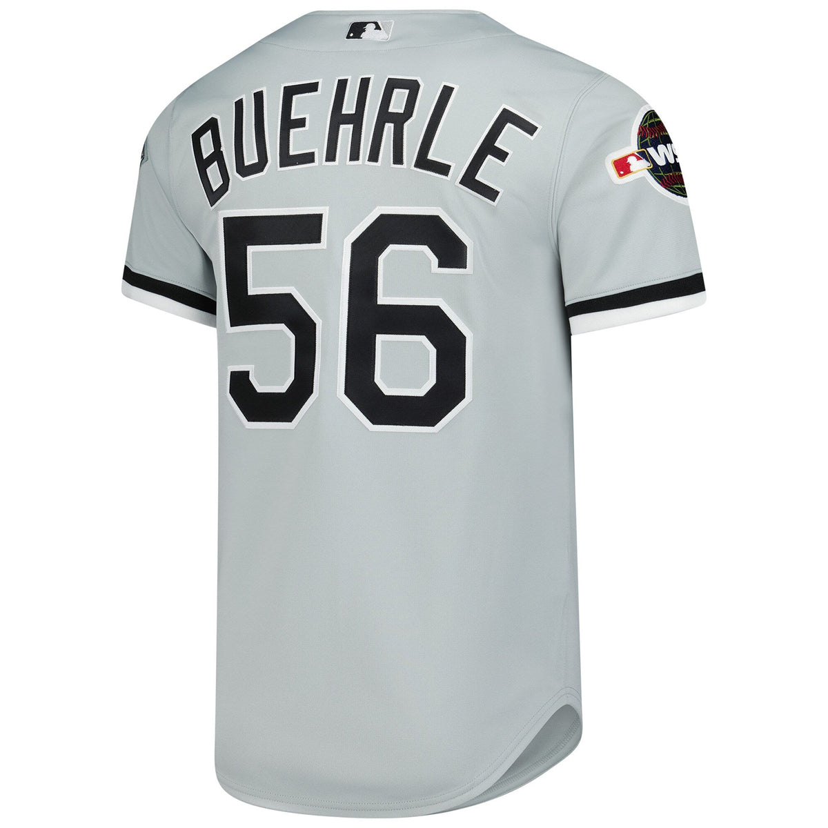 Chicago White Sox Mark Buehrle Gray 2005 Throwback Authentic Jersey product image 4, provided for visual reference and