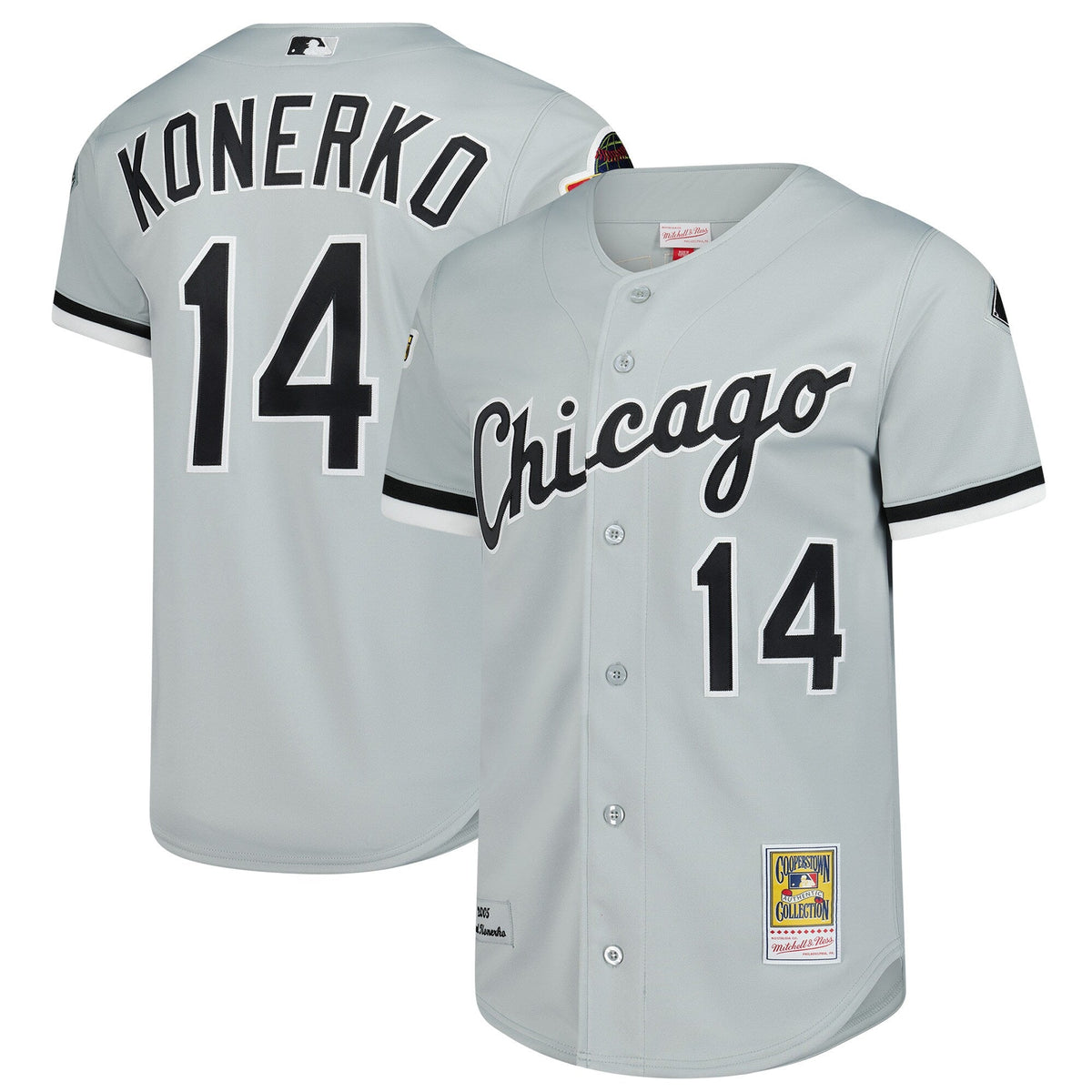 Chicago White Sox Paul Konerko Gray 2005 Cooperstown Collection Authentic Jersey product image 2, provided for visual