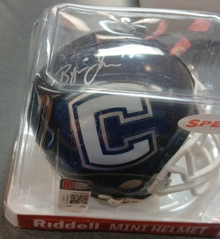 Byron Jones UCONN Connecticut Huskies Autographed Mini product image 3