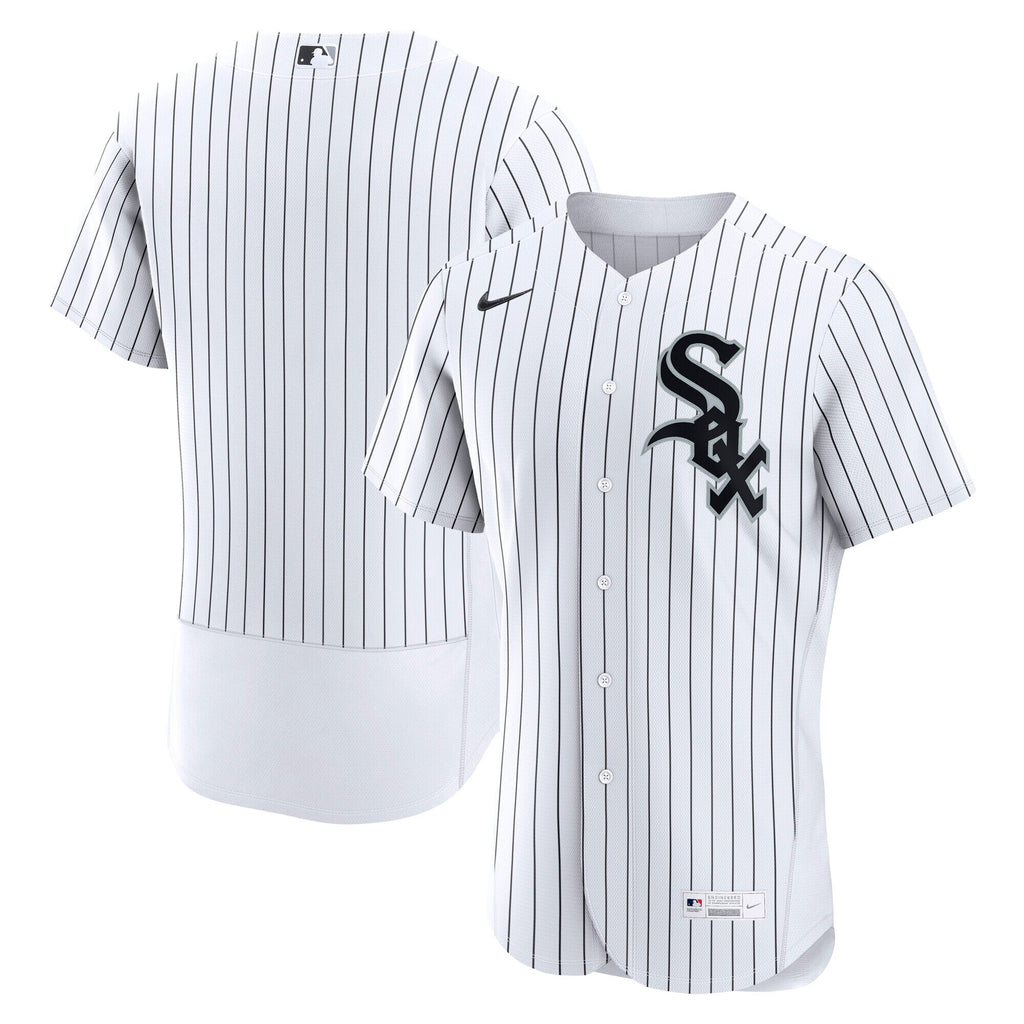Chicago White Sox White Home Authentic Jersey product image 1, provided for visual reference and product detail review