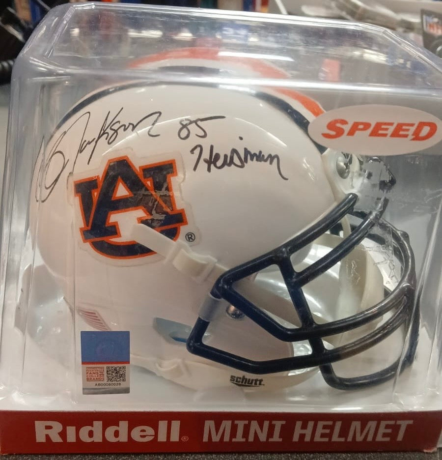 Bo Jackson Auburn Tigers Autographed Mini Helmet with COA product image 1