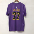 Luca Doncic Name & Number Los Angeles Lakers T shirt Adult product image 1