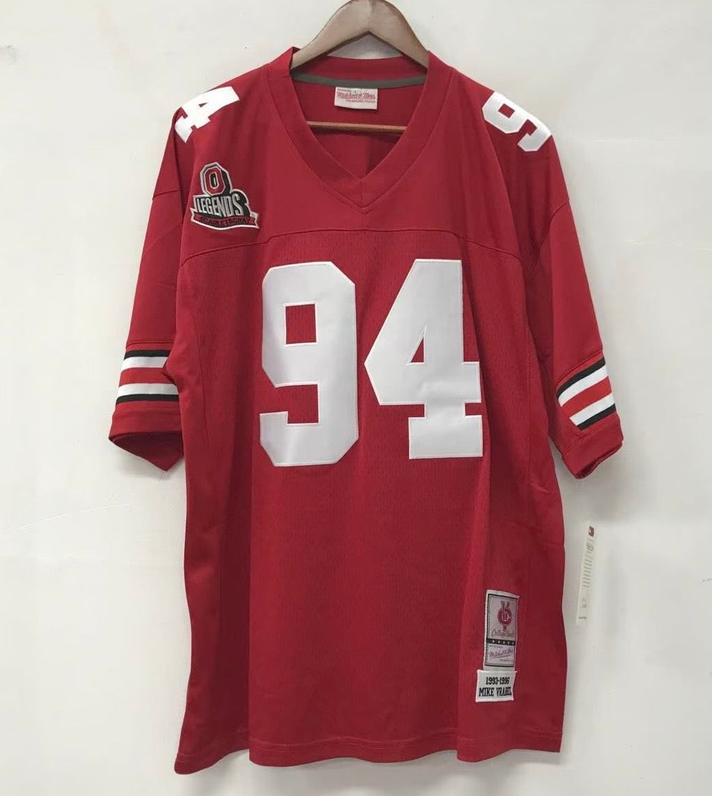 Mike Vrabel Ohio State Buckeyes Official NCAA Mitchell & product image 2