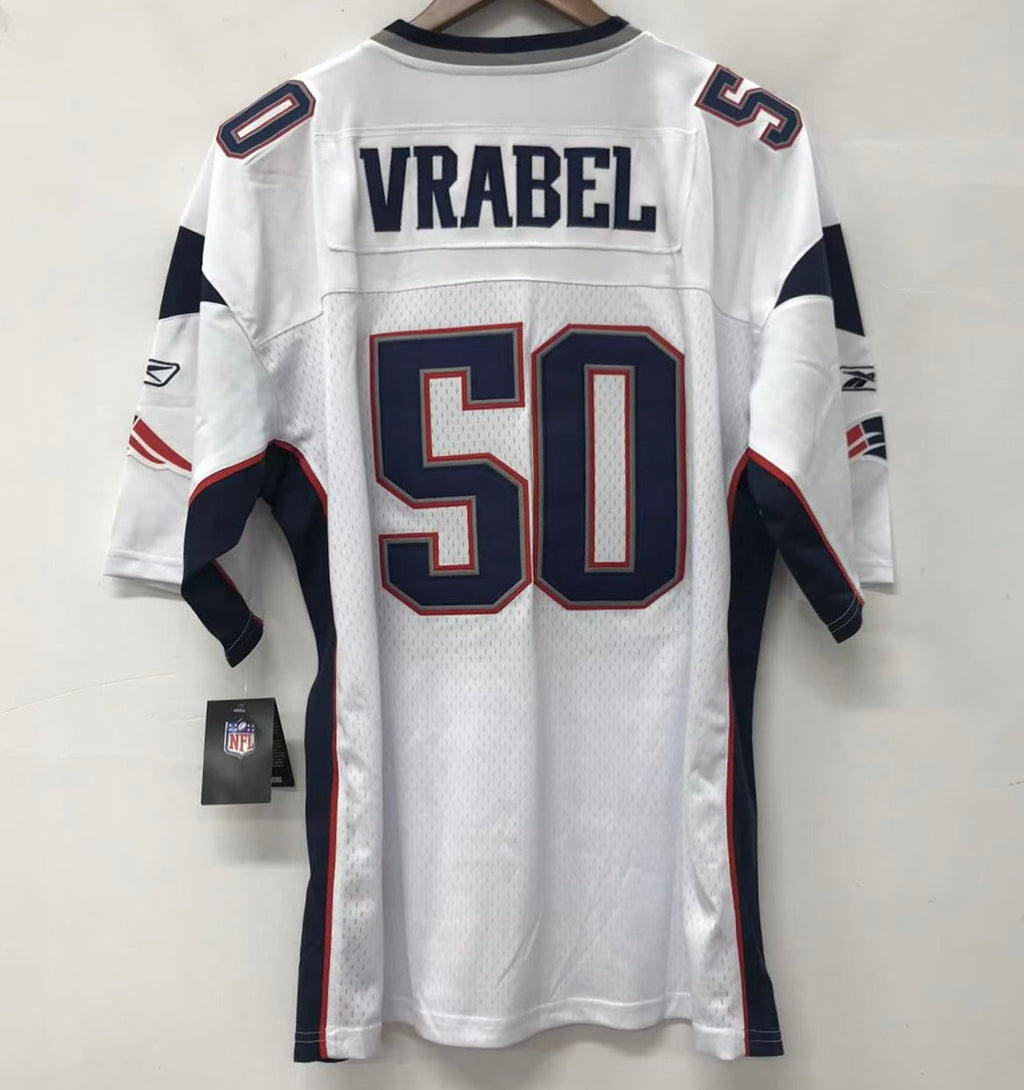 Mike Vrabel New England Patriots Reebok Jersey white product image 1
